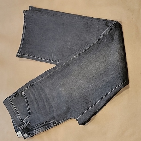 J. Crew Size 29 Washed Black Curvy Full Length Demi Boot Denim Jeans, NWOT - Picture 5 of 15